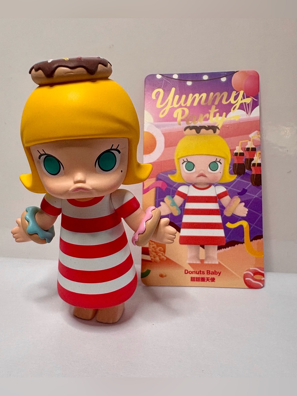 Donut Molly from the Yummy Desert series! Discontinued series issued in 2020.